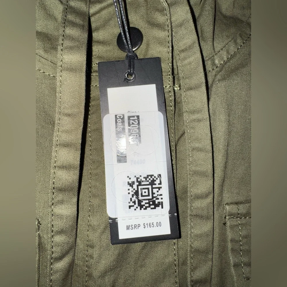 NWT Romeo & Juliet Hooded Cargo Patch Work Khaki Vest Sizes M - Picture 2 of 8